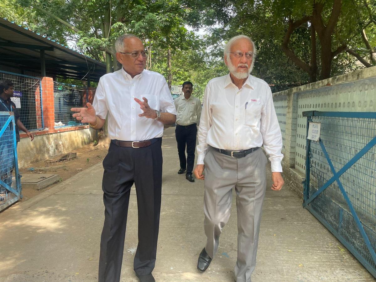 Mr. Venu Srinivasan TVS Chairman visit